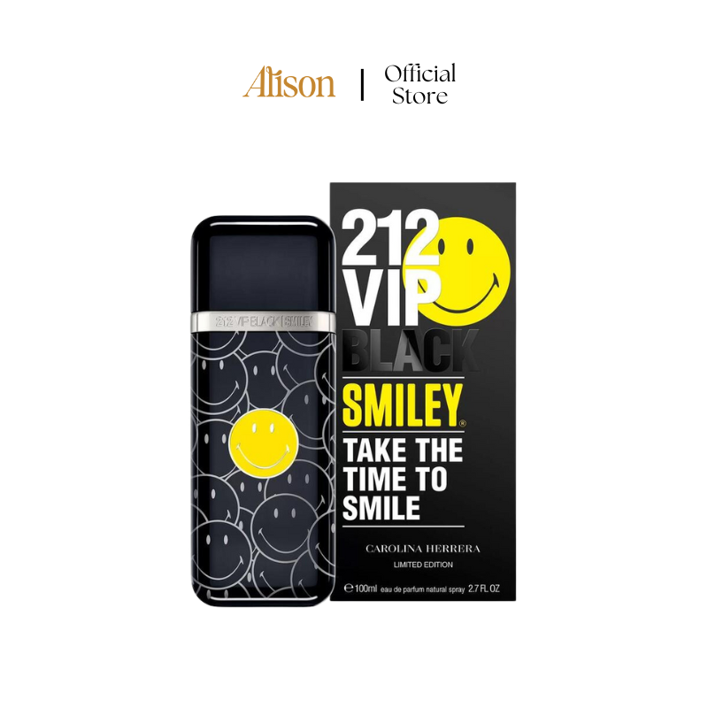 212 Black Smiley Limited EDP là một làn gió mới đầy sức sống trong làng nước hoa